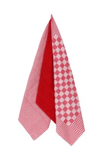 Set Pompdoeken Rood